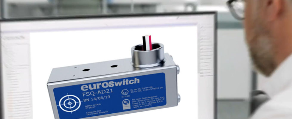 Immagine dell'interruttore quadrato Euroswitch